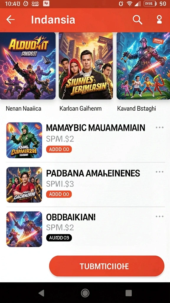 Antarmuka yang intuitif dan mudah digunakan.