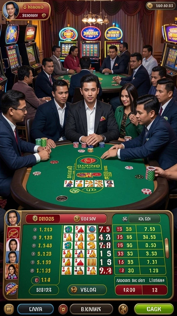 Fitur komunitas untuk bersaing dengan pemain lain.