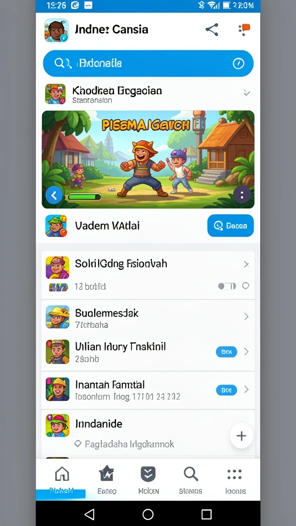Tampilan awal aplikasi 789RP yang menarik.