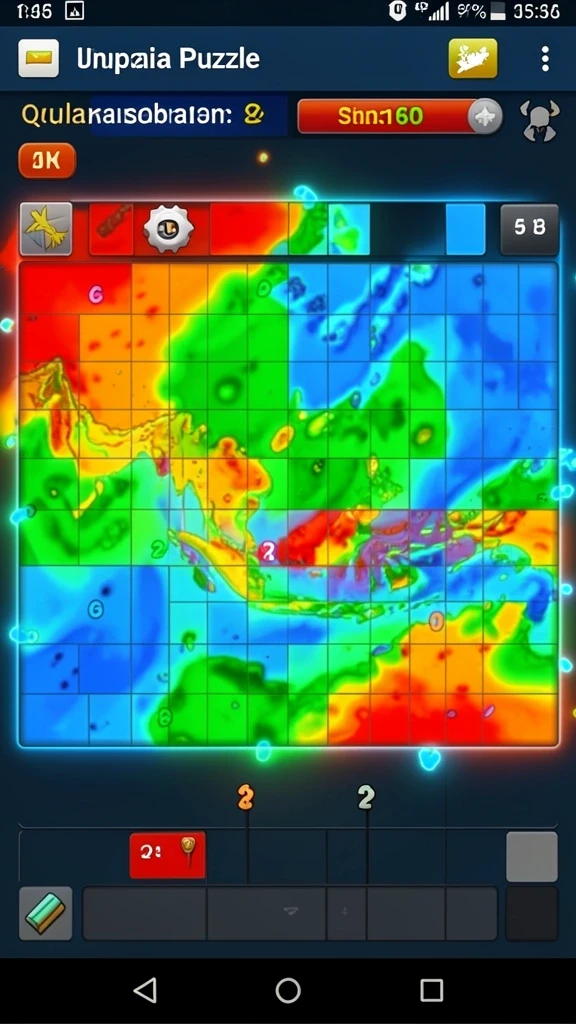 Screenshot menunjukkan karakter utama dalam aksi.