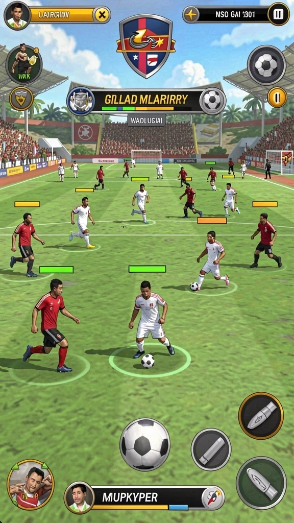 Tampilan awal game dengan grafik menawan.