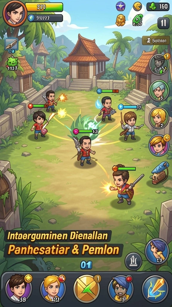 Gameplay yang mengasyikkan dan menantang.