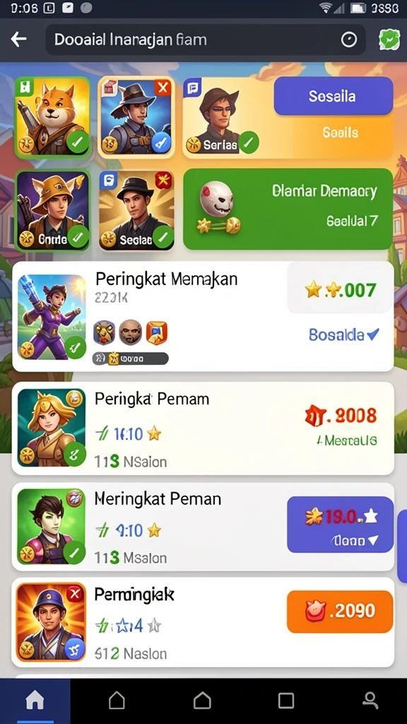 Fitur promosi menarik yang meningkatkan peluang menang.