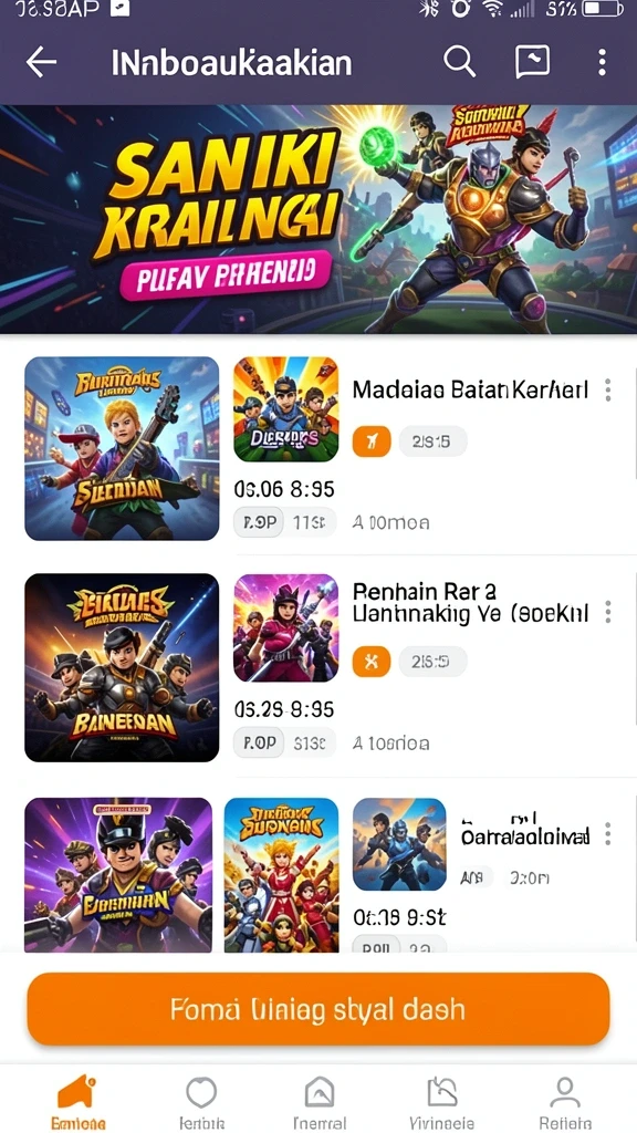 Tampilan antarmuka yang ramah pengguna.