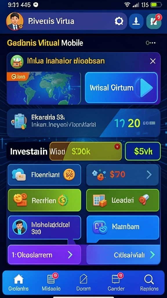 Ragam permainan yang mengasyikkan dan bervariasi.