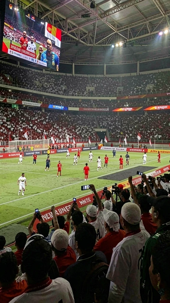 Momen kompetisi seru dalam mode multiplayer.