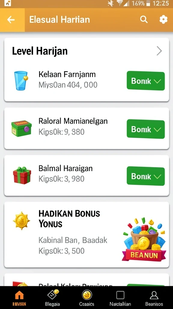 Karakter menarik yang dapat dipilih oleh pemain.