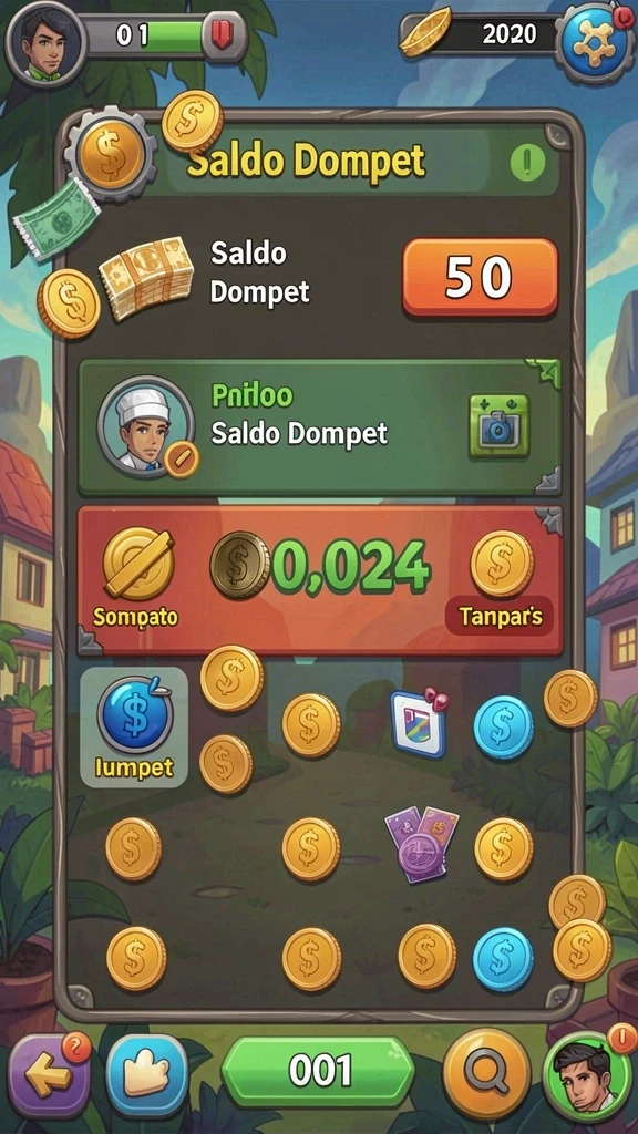 Karakter dengan kemampuan unik yang dapat dipilih.