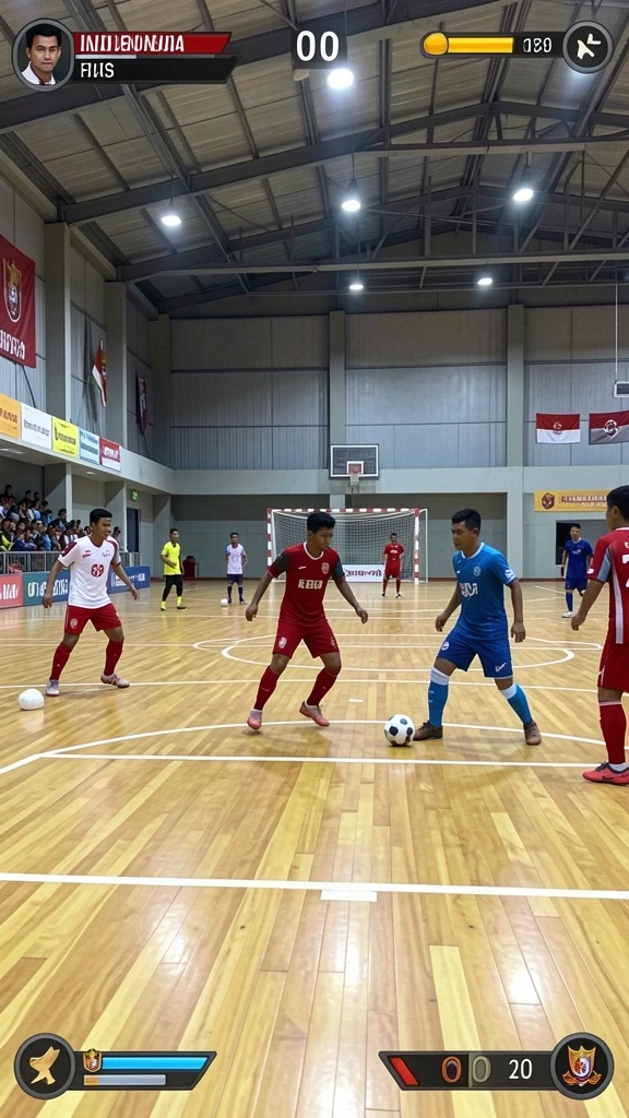 Tangkapan layar menampilkan grafis yang tajam dan warna yang cerah.