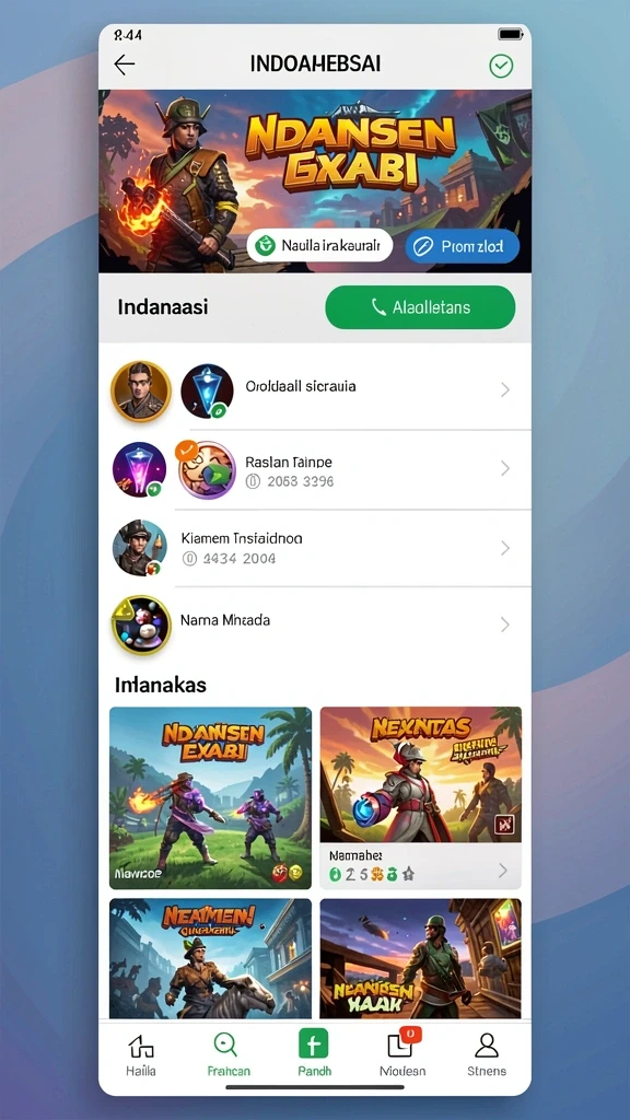 Tampilan antarmuka yang intuitif dan menarik.