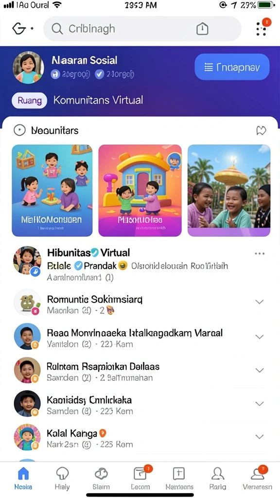 Tampilan antarmuka yang menarik dan intuitif.