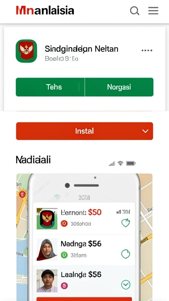 Screenshot menunjukkan karakter yang sedang melakukan misi di level menengah.