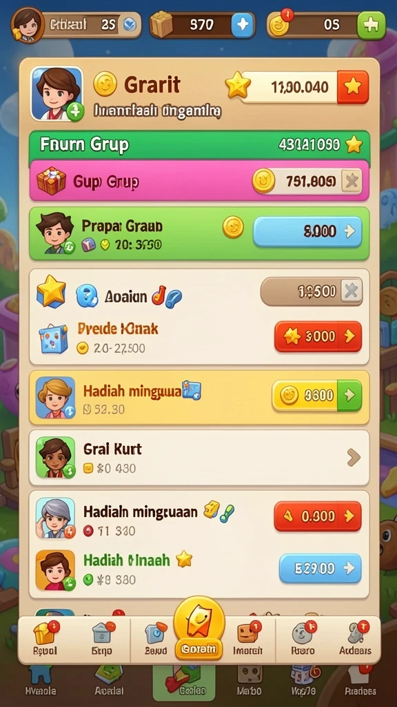 Tampilan antarmuka yang menarik dan mudah dipahami.