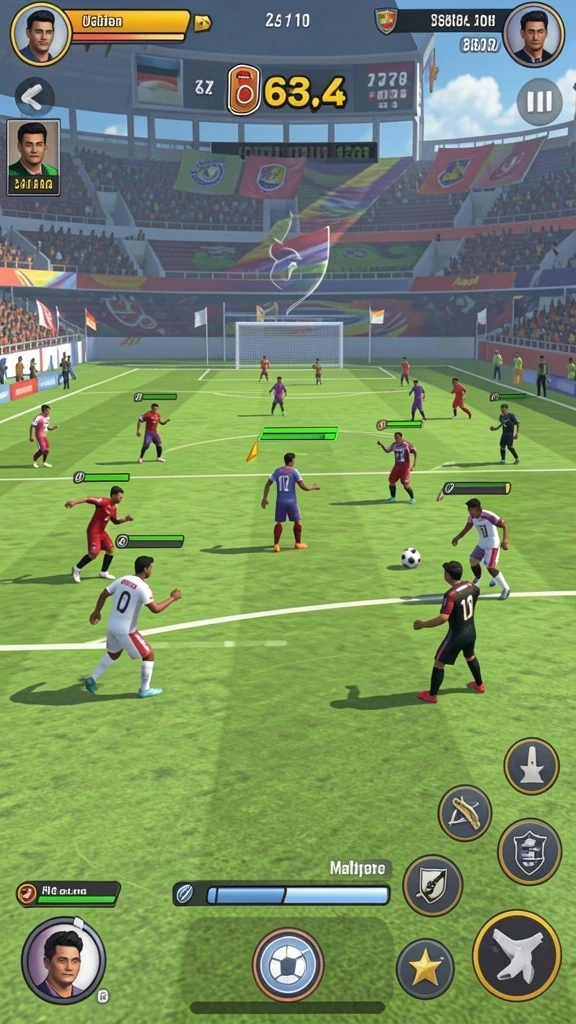 Screenshot level menantang yang harus diselesaikan.