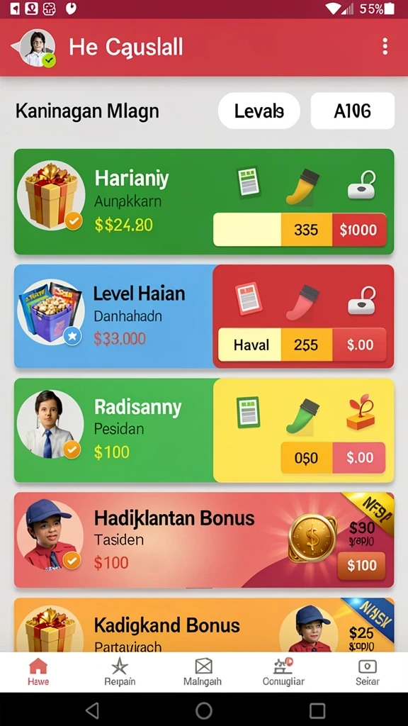 Tangkapan layar menampilkan karakter utama dalam aksi.