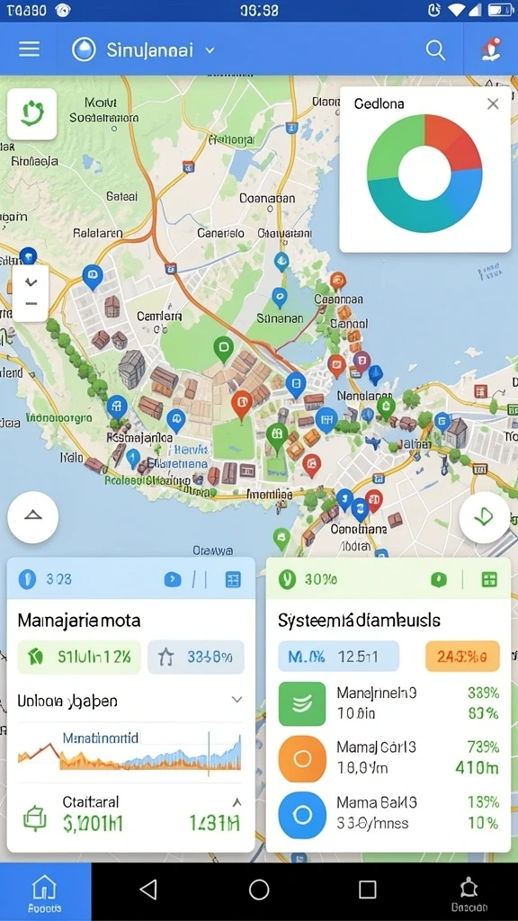 Menampilkan karakter utama dalam pertempuran yang seru.