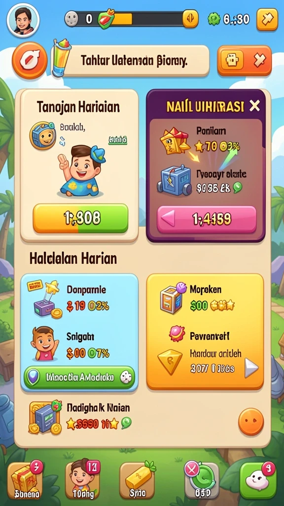 Fitur bonus yang menggiurkan dan menambah peluang menang.