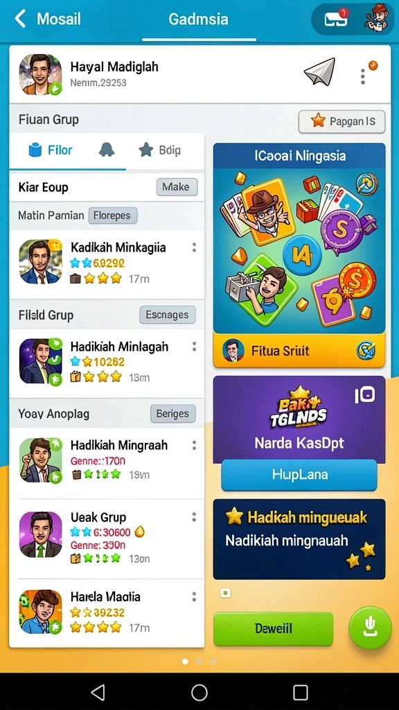 Gameplay yang mudah diakses untuk semua pemain.