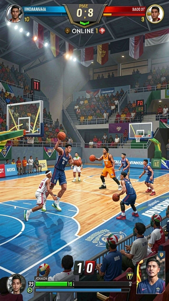 Mode multiplayer yang seru dan interaktif.