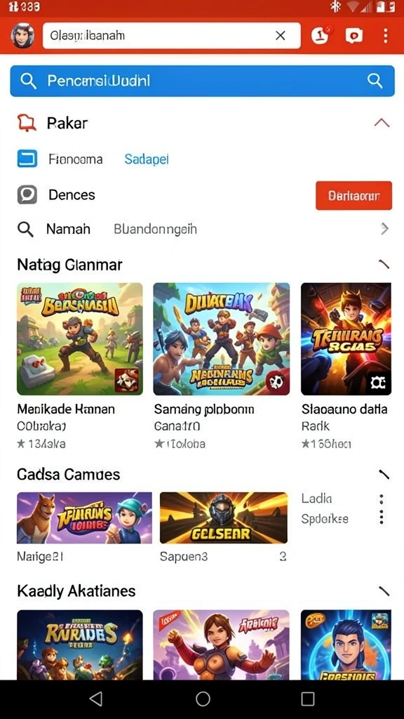 Screenshoot momen seru saat mencapai level tinggi.