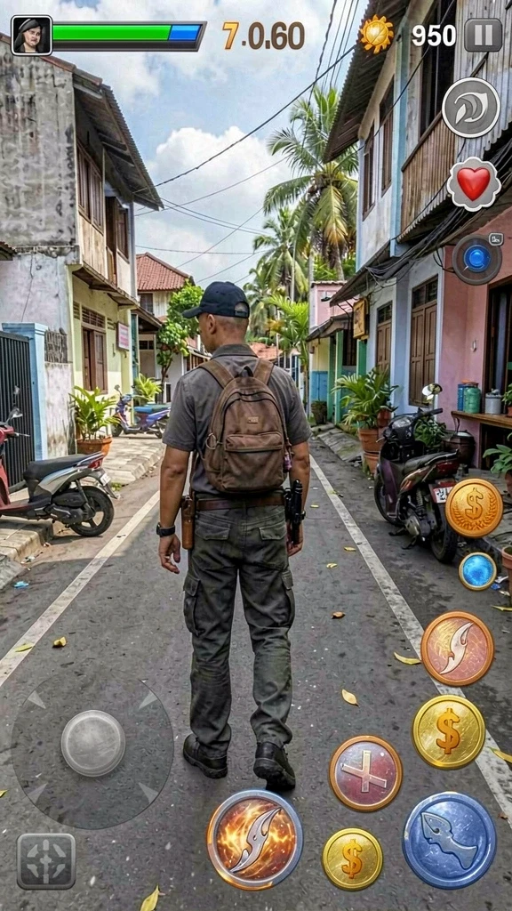 Adegan pertempuran yang mendebarkan dan dinamis.
