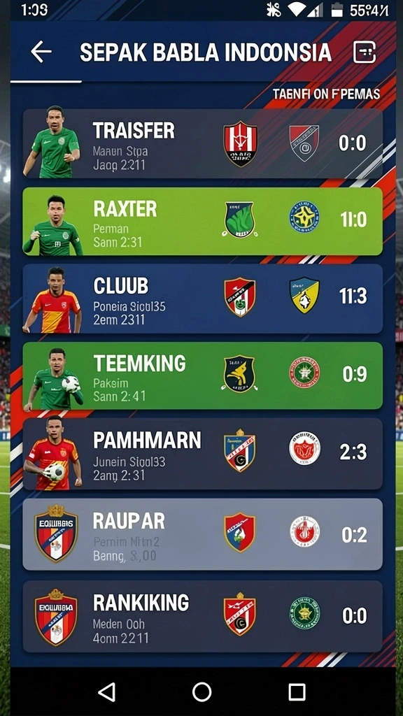 Ragam karakter yang dapat dipilih.