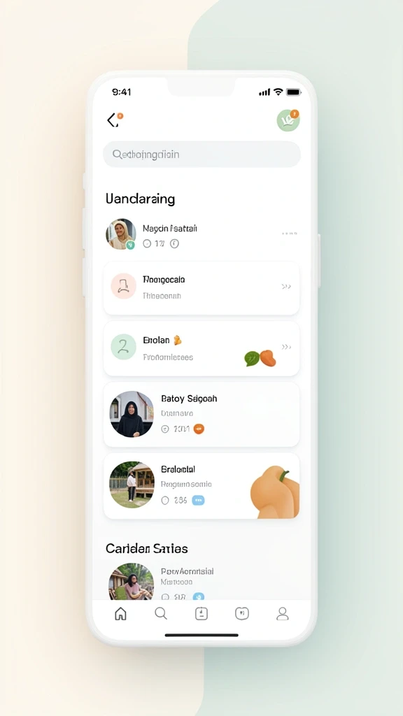 Tampilan menu awal yang menarik dan intuitif.