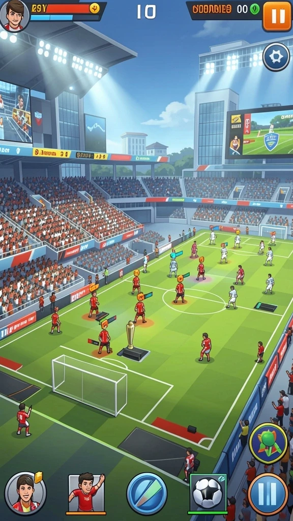 Tantangan multiplayer yang membangkitkan semangat.