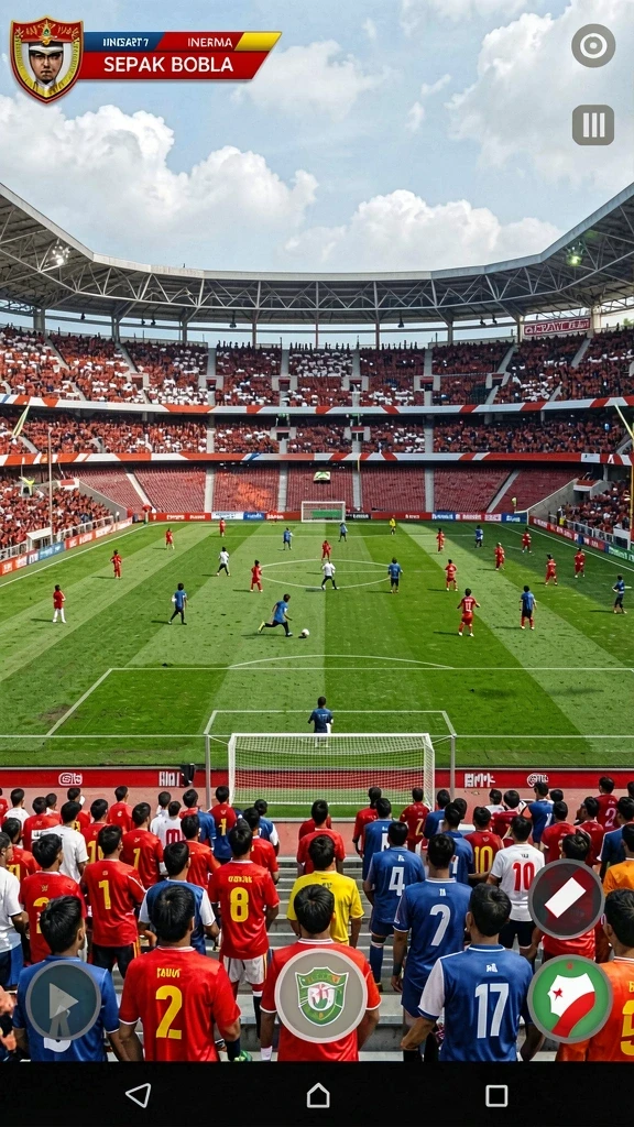 Statistik pertandingan yang selalu ter-update secara real-time.