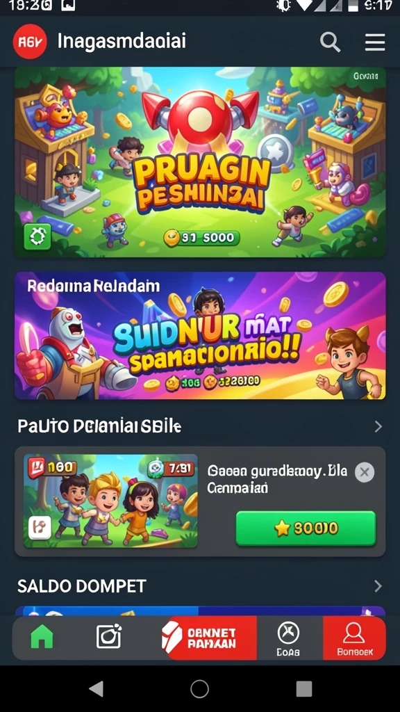 Tampilan antarmuka yang menarik dan mudah digunakan.
