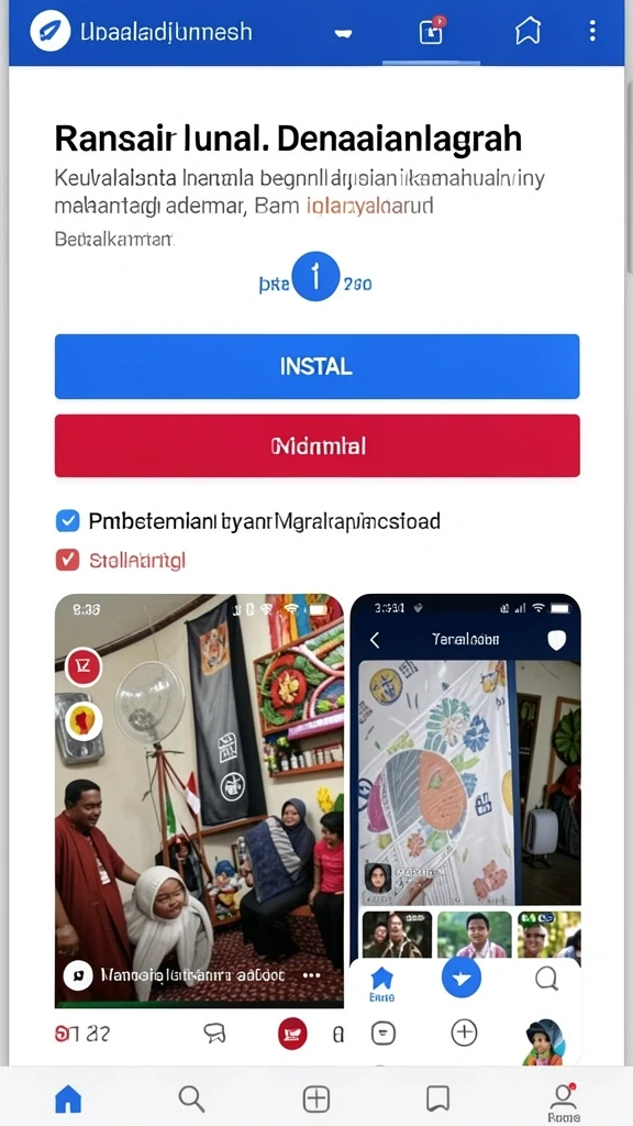 Tampilan antarmuka yang menarik dan intuitif.