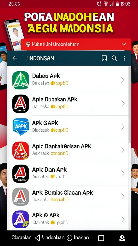 Beragam karakter unik untuk dipilih.