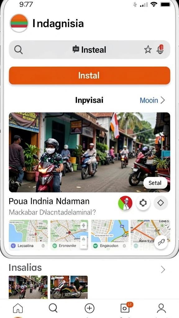 Tampilan awal yang memukau dan menarik perhatian.